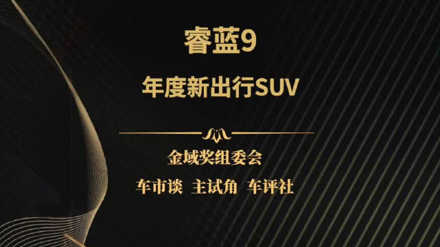 2022年度新出行SUV：睿蓝9，恭喜