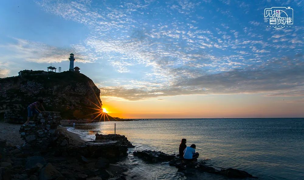 鱼鳞洲港湾。海南日报通讯员 吴清炳 摄