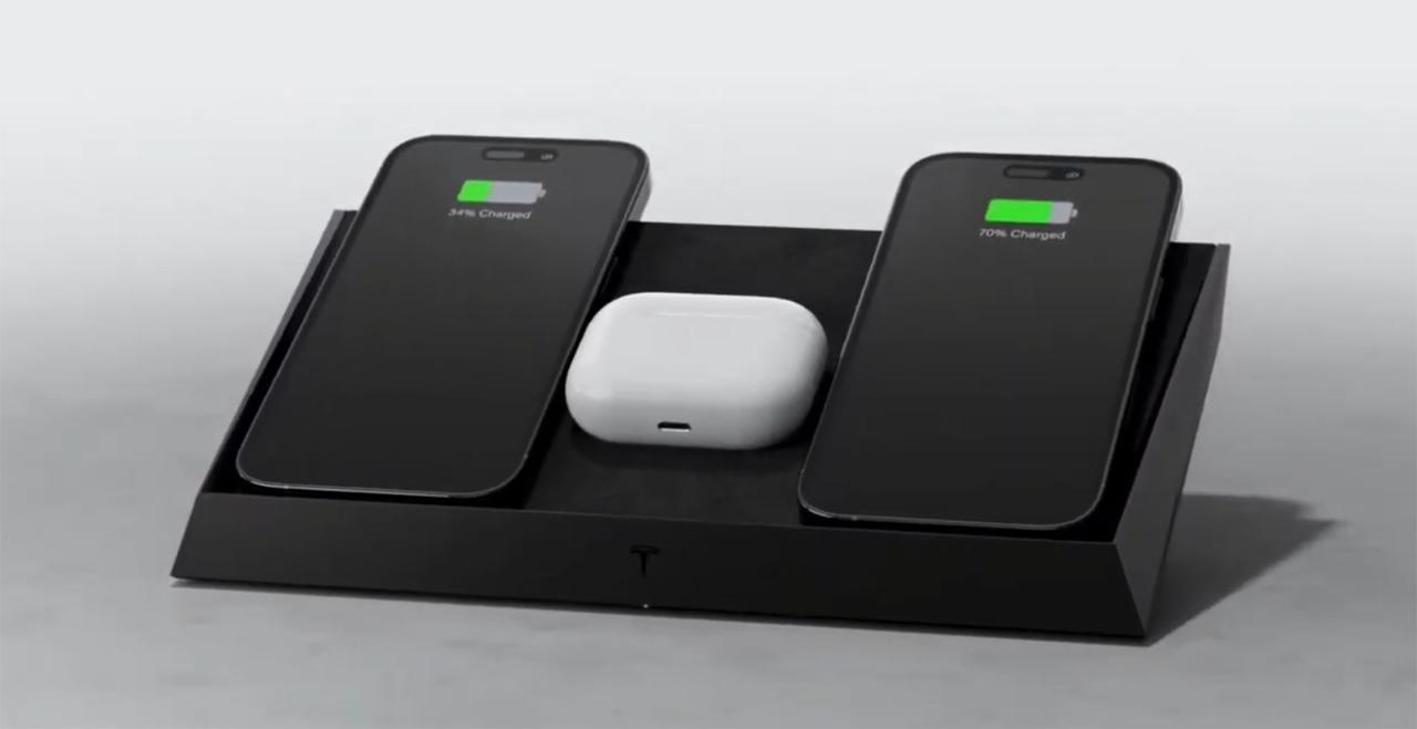 特斯拉推出无线充电板，可同时为三台设备供电，价格引争议