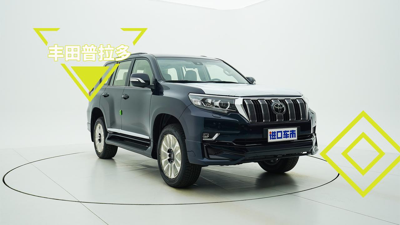 4.0L自吸发动机，开不坏的普拉多，实拍国六丰田霸道4000