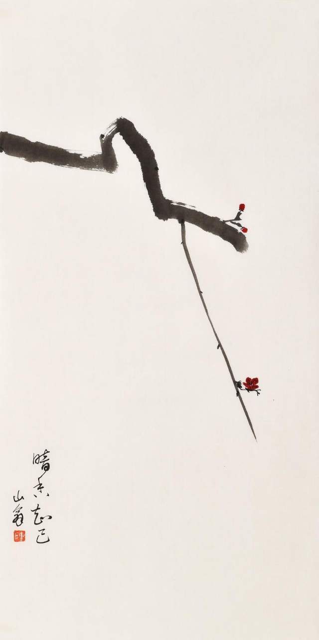 山翁画梅:无传统之羁绊,无原理之缰锁7 山翁画梅:无传统之羁绊,无原理之缰锁