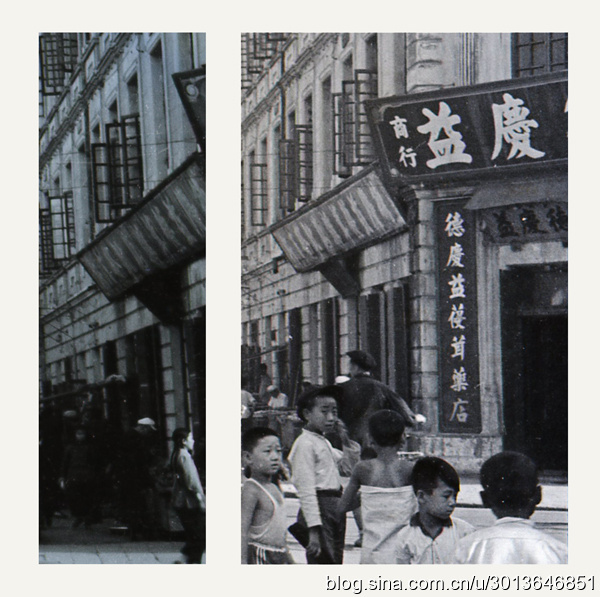 五十年代初哈尔滨老街旧影：靖宇南大六道街