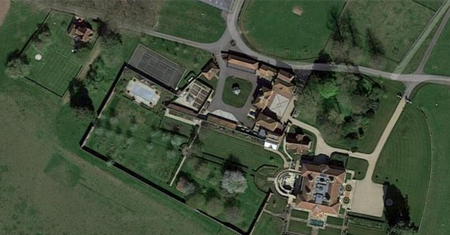 ▲英國莊園地形圖