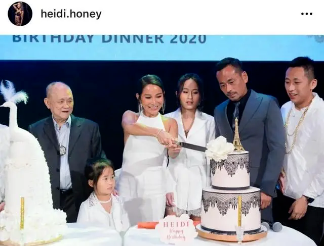 ▲2020年,洗米嫂和全家慶祝生日