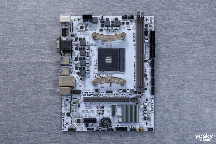 昂达B550-VH主板评测：高颜值+性价比 够用党的心头爱|昂达|内存|PCIe_新浪新闻