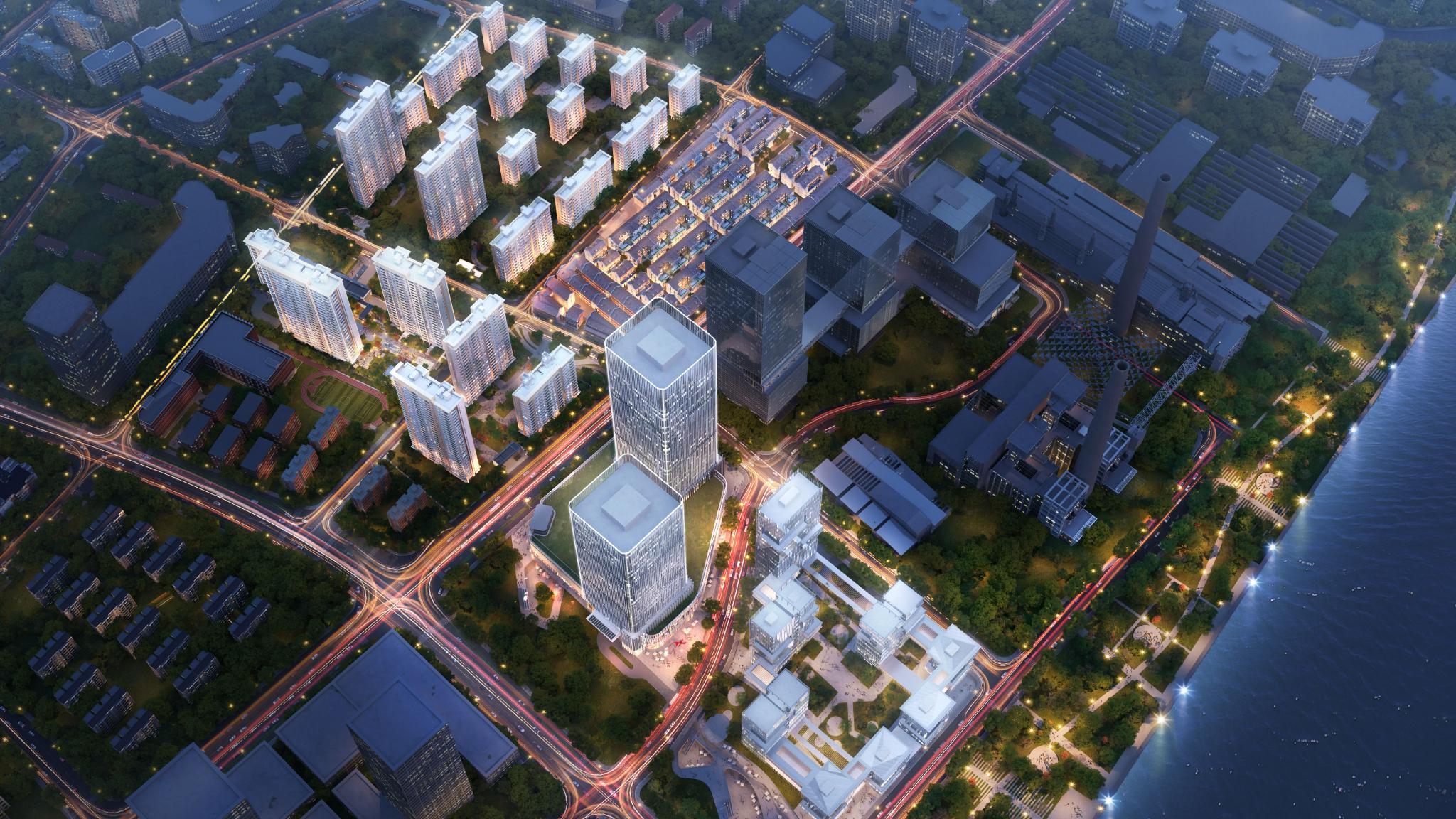 杨浦滨江迎新：约88万方旗舰综合体启幕|综合体|上海市|住宅_新浪新闻