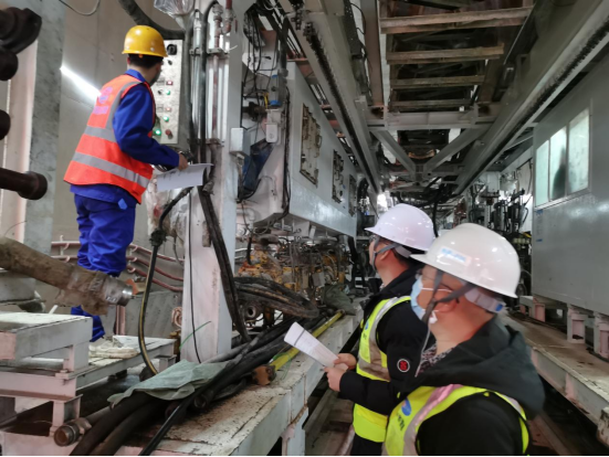 4号线续建工程（东段）复工复产中
