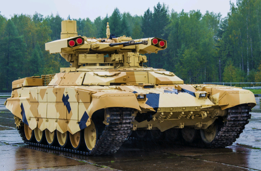  俄军BMPT“终结者”坦克支援战车