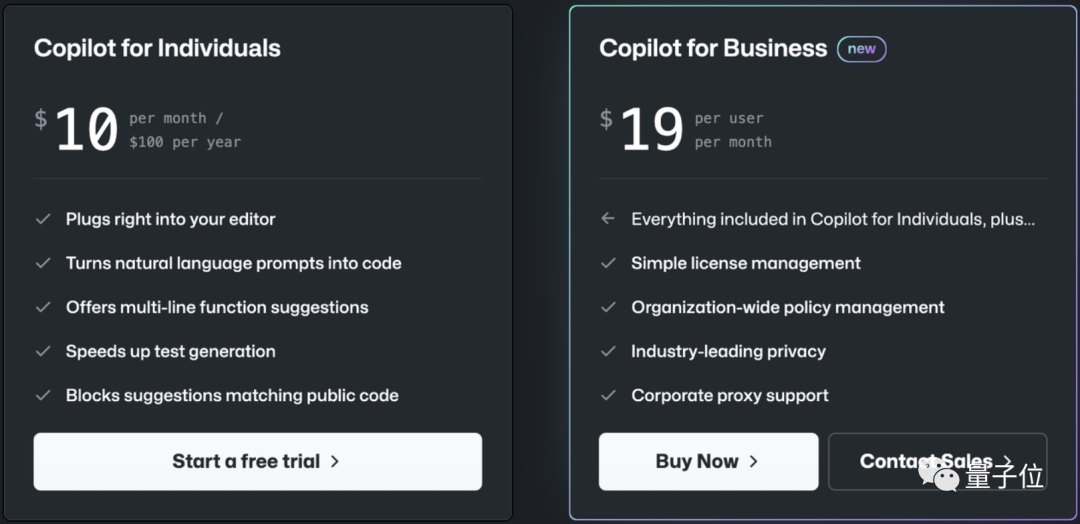 GitHub急推Copilot“PLUS版”,按人头收费每人每月130元,已有400多家企业购买 GitHub急推Copilot“PLUS版”,按人头收费每人每月130元,已有400多家企业购买