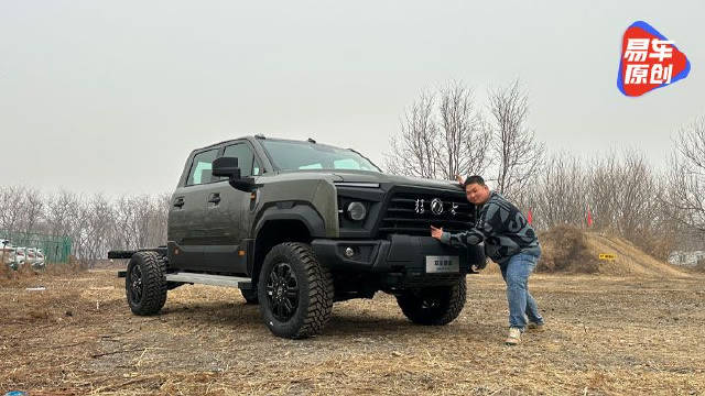 视频：顶配63.88万搭6.7T柴油发动机 静态体验东风猛士MS600