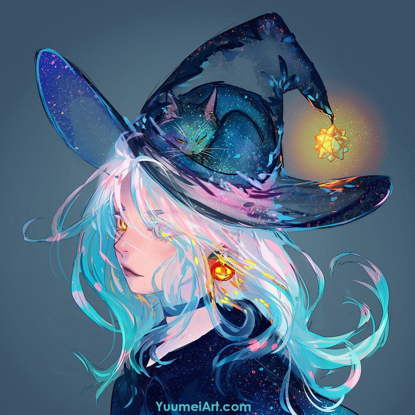 这个色彩一发入魂｜插画师Yuumei|插画师|色彩_新浪新闻