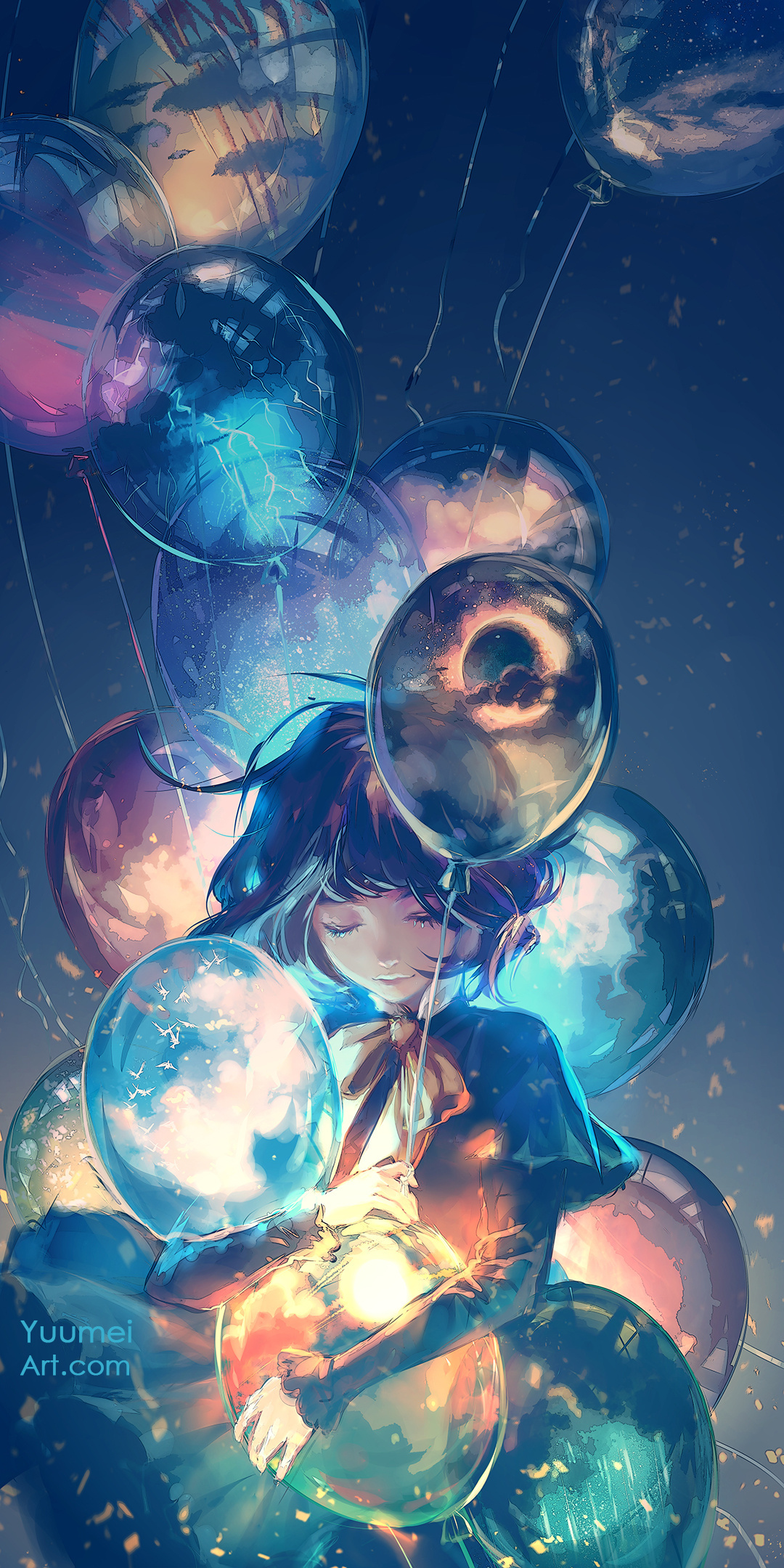 这个色彩一发入魂｜插画师Yuumei|插画师|色彩_新浪新闻