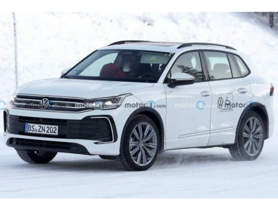 或命名为“ID.Tiguan”,疑似大众途观纯电动版路试谍照曝光
