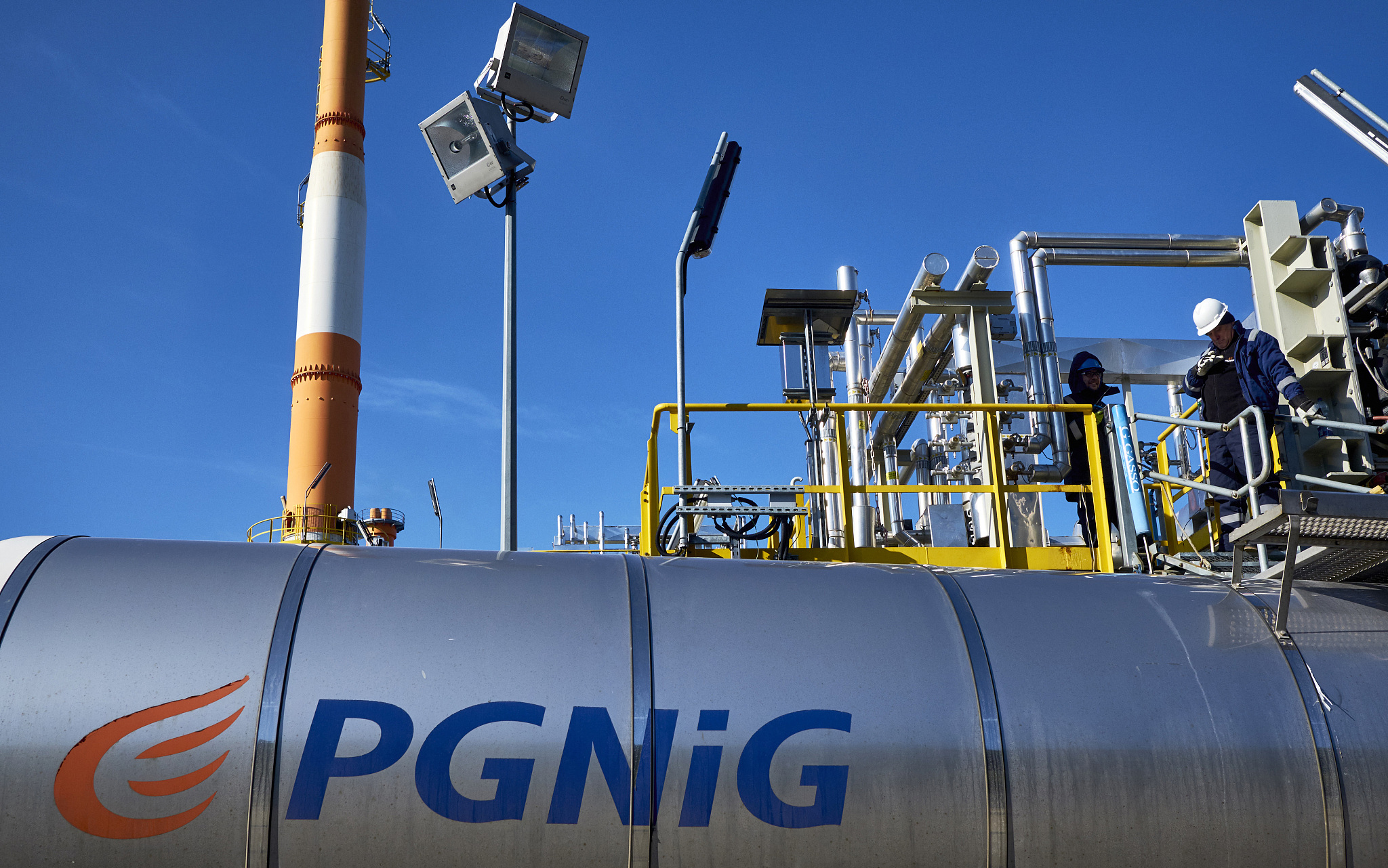波蘭國家石油天然氣公司(PGNiG)經營的天然氣和原油礦場。