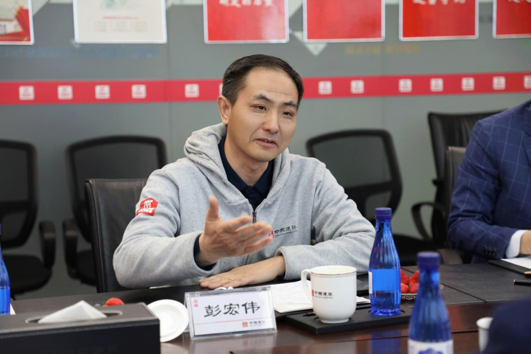 图:中建国际投资(山东)有限公司副总经理彭宏伟