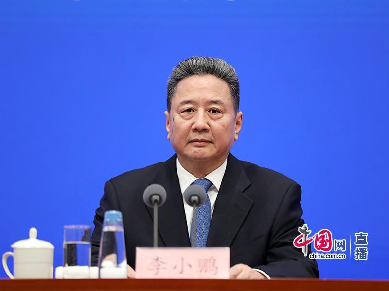 交通运输部部长 李小鹏(中国网 杨楠 摄)