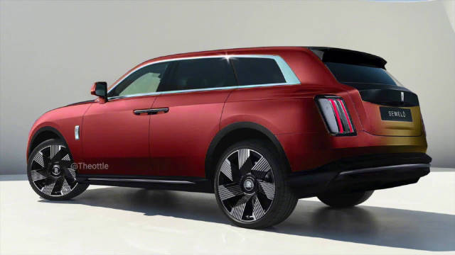 PS一个劳斯莱斯纯电库里南