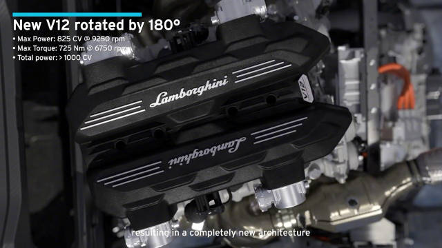 兰博基尼官宣全新一代大牛动力总成