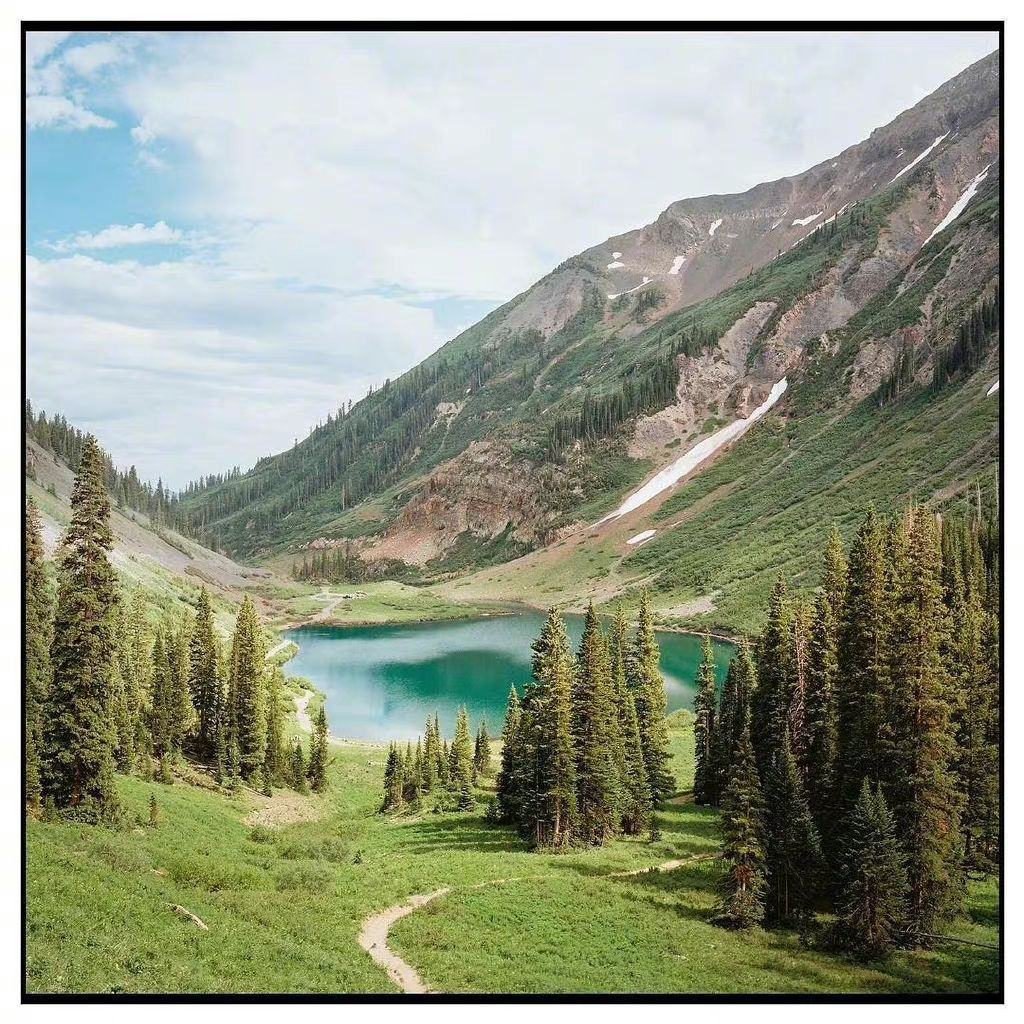 向往的山川自然