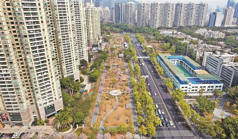 深圳借轨道绿化恢复街区景观 上步绿廊规划设计获全国一等奖|深圳市|公园_新浪新闻
