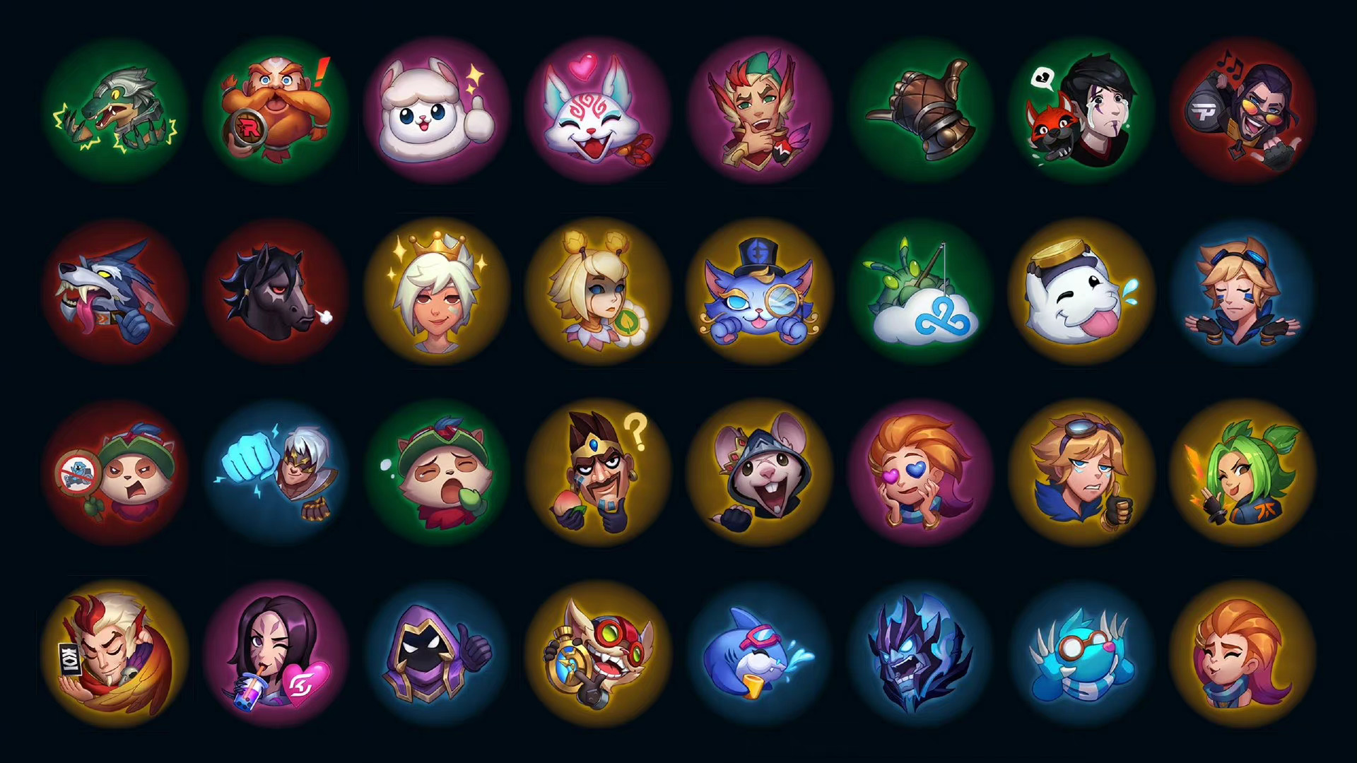 美测服更新季前启航赛获胜各战队专属表情，WBG经典“别吃别吃”英雄联盟blgtes_新浪新闻