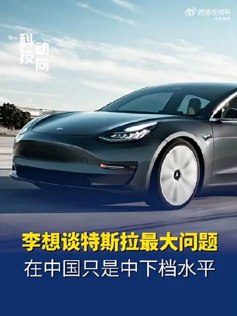 李想：美国人没那么懂车 特斯拉对异响控制是中下档水平！