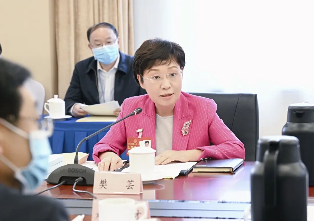 全国人大代表樊芸。受访者供图