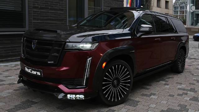 这辆凯迪拉克Escalade有点狠......