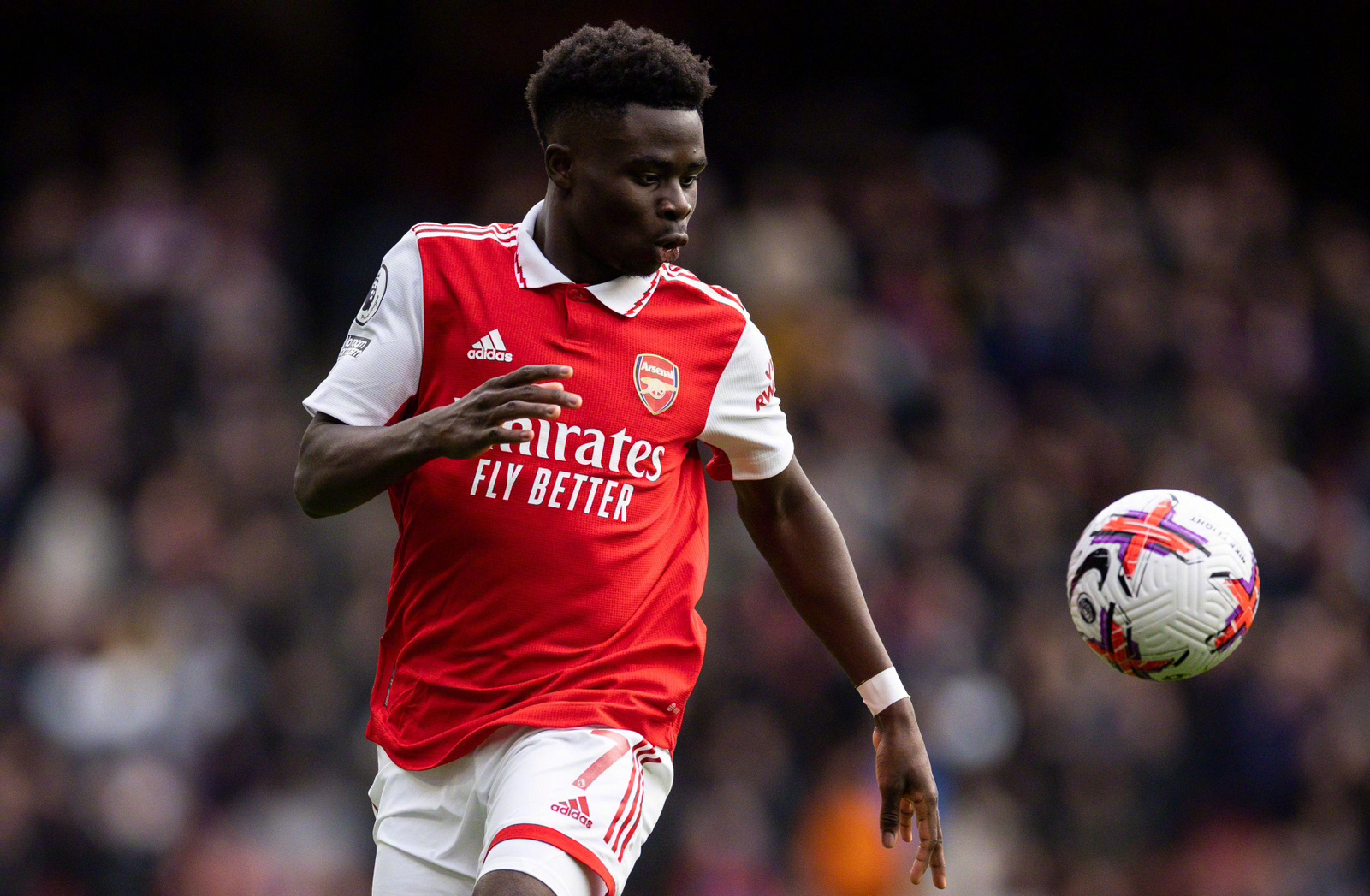 萨卡领衔进攻线