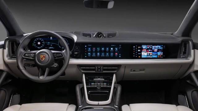 这是全新保时捷卡宴的内饰，你敢信吗！