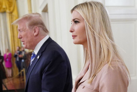 外媒:特朗普被起诉18小时后女儿伊万卡发声 称为父亲感到痛苦
