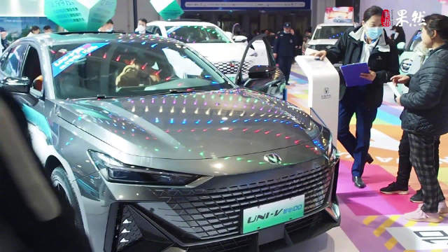 车展上新能源车展馆人气火爆！消费趋势正在转变