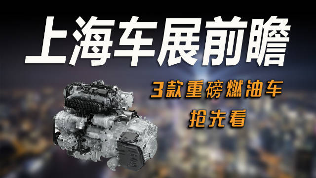 都说这届上海车展是燃油车的最后一届车展……