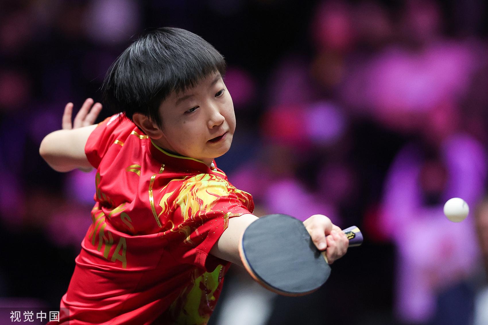 孙颖莎樊振东领衔国乒出征WTT沙特大满贯