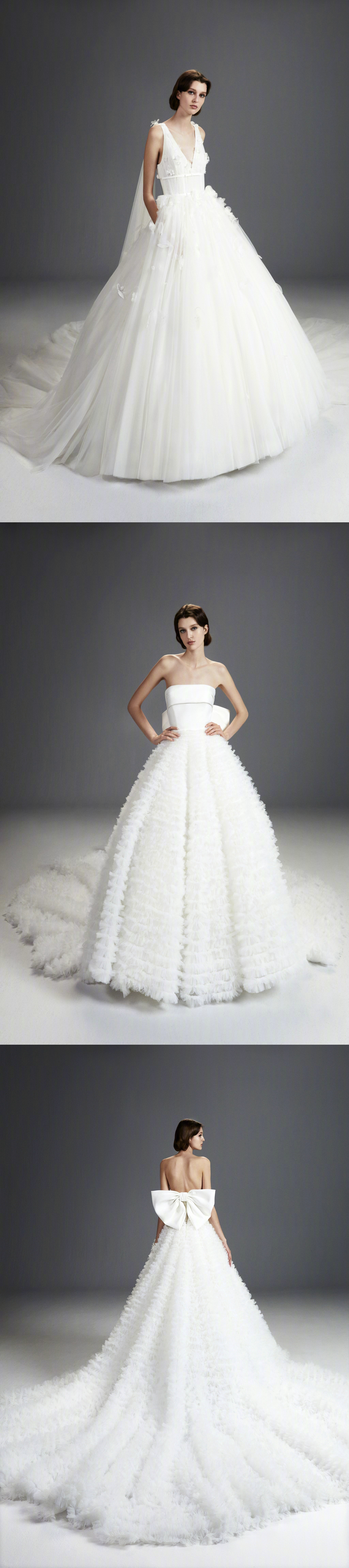 Viktor & Rolf Bridal S/S 2024 ,明年春夏婚纱礼服系列……|婚纱|礼服|蝴蝶结_新浪新闻