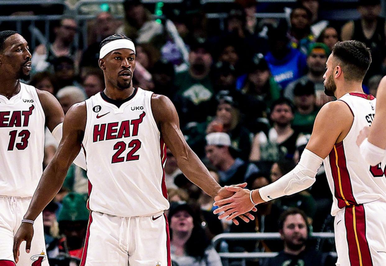 雄鹿热火再掀波澜字母哥冲击内线遭遇热火铁血防线考验