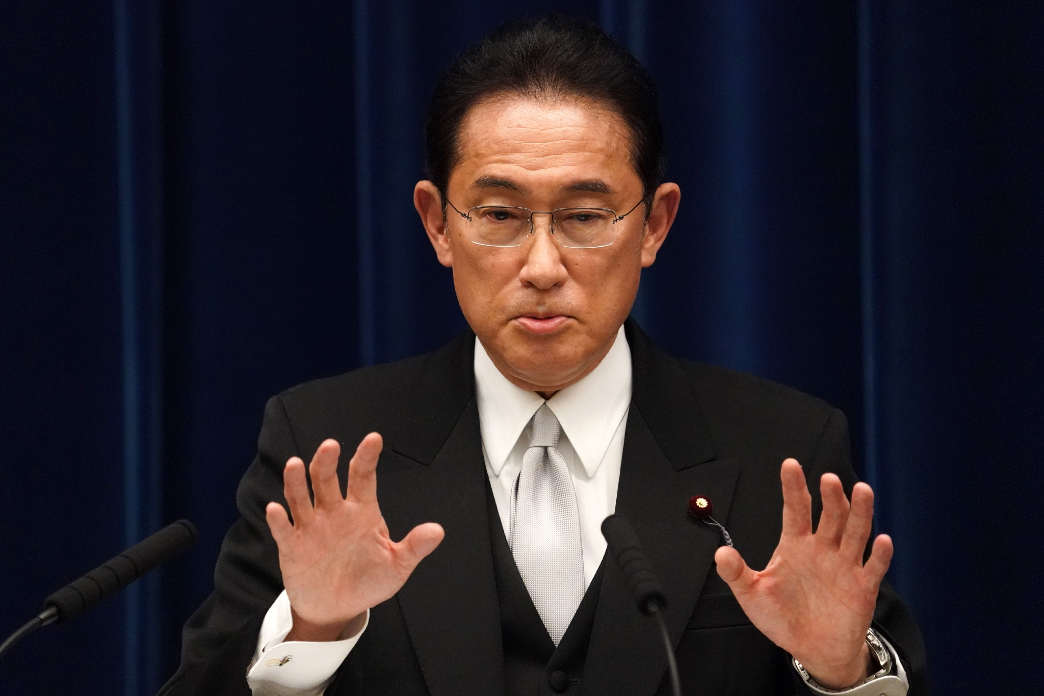 ▲日本首相岸田文雄資料圖。圖/新華社