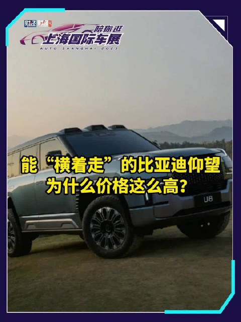 比亚迪仰望售价为啥这么高？一起来听《财经》记者讲解