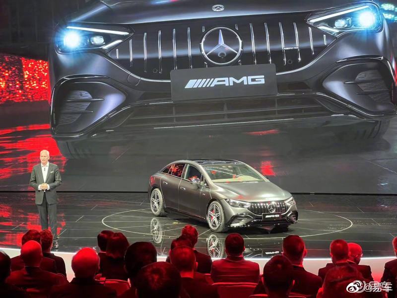 2023上海车展AMG纯电EQE 53 4MATIC+售86.20万元