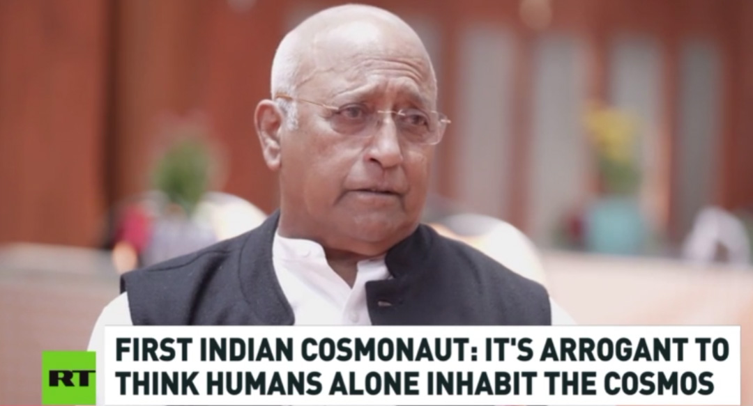 印度首位宇航员如此形容：地球上有某种“外星人”