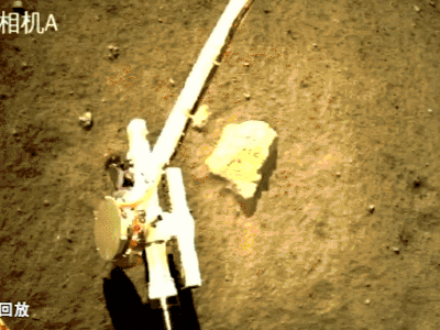 △嫦娥五號任務月球采樣。