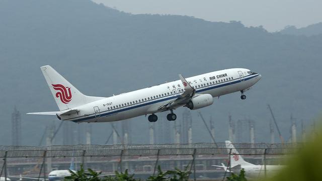 中国国航 视觉中国 资料图