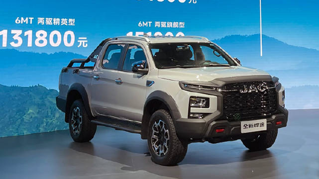 上海车展：乘用化的皮卡 空间舒适 网联车机 江淮全新悍途