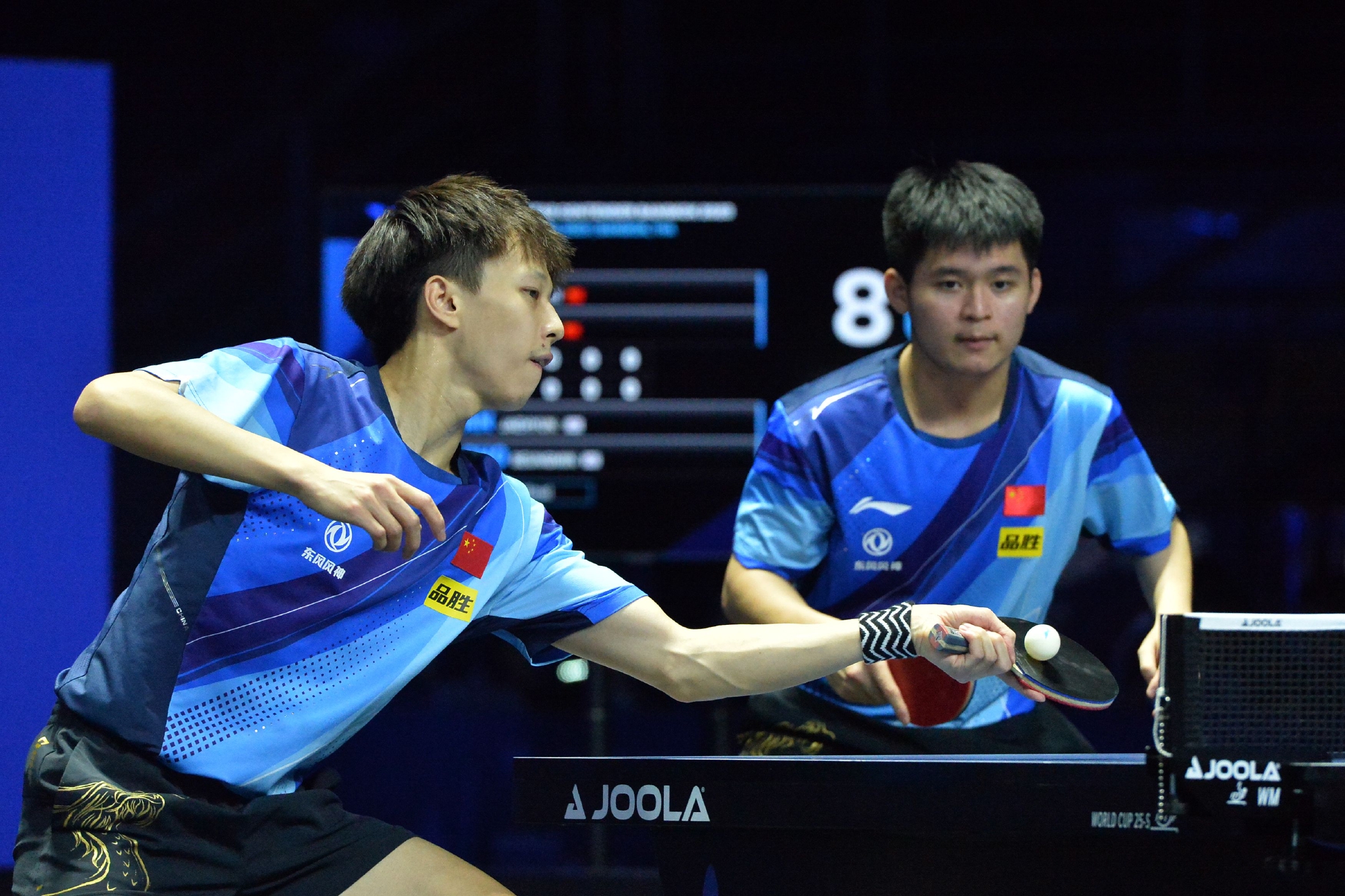 WTT支线赛多哈站收拍 海南乒乓球手林诗栋和蒯曼夺得混双冠军_东方体育