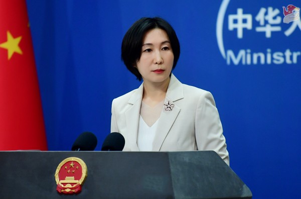 毛宁资料图。图源:外交部网站