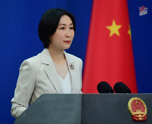 毛宁资料图。图源:外交部网站