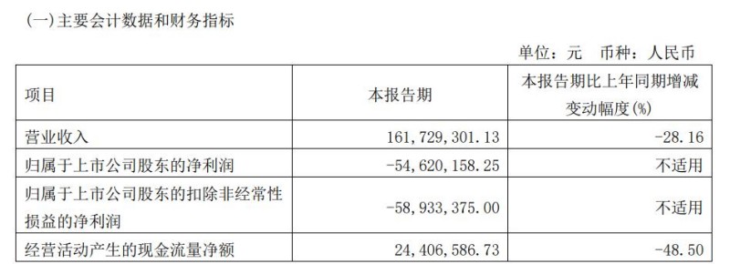 2023年一季报主要数据。图片来源:文投控股公告