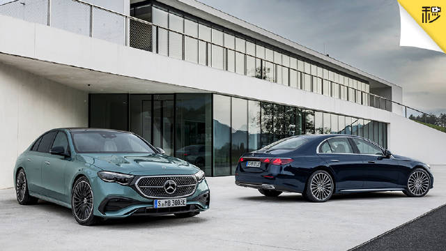 花生大灯回归 车长近5米 EQS同款内饰 全新奔驰E太香了