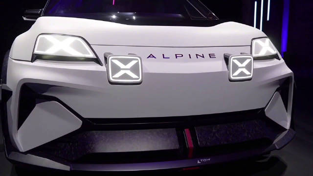 Alpine A290 β概念车静态展示
