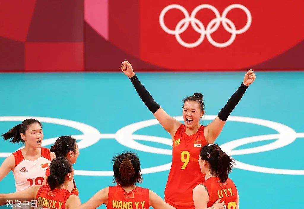 張常寧代表中國女排出戰東京奧運會。